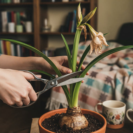 When to Cut Back Amaryllis: Seasonal Guide to Proper Pruning