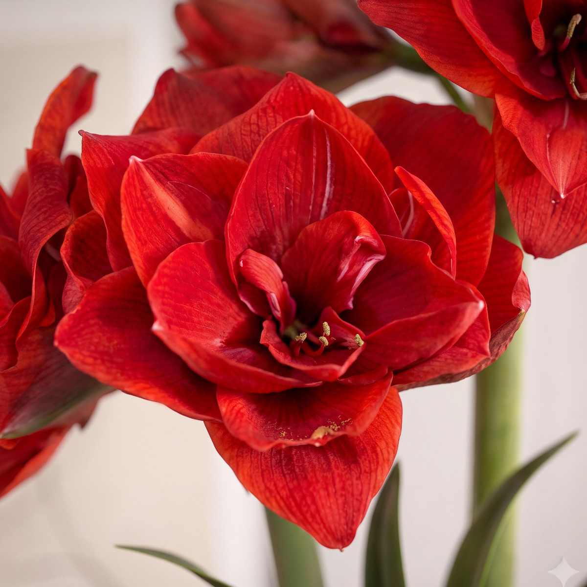 Red double amaryllis Double Dragon