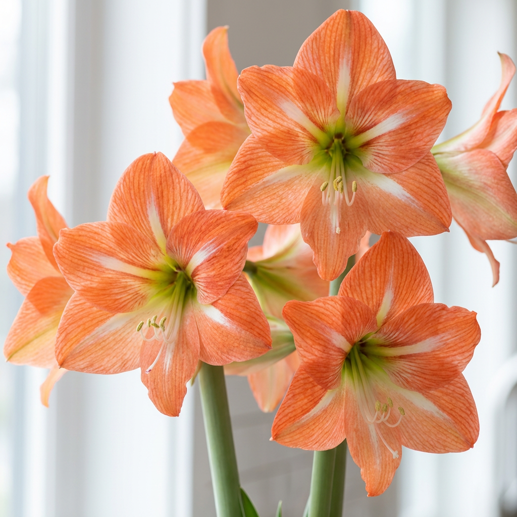 Amaryllis (Hippeastrum) Mango Charm